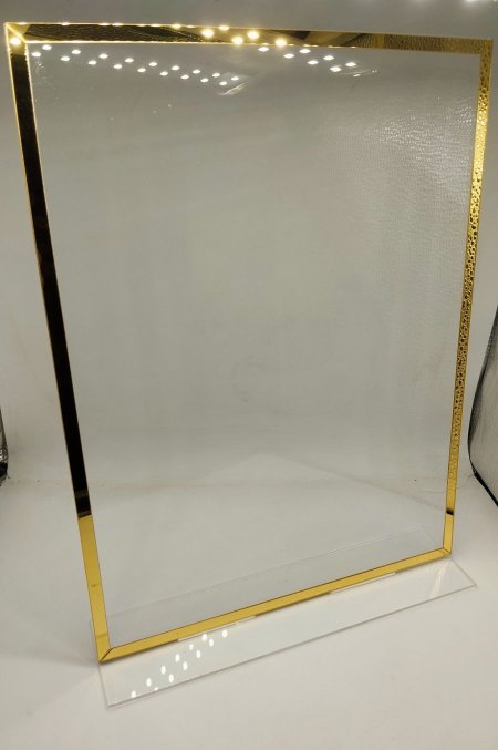 برواز بصمة اكريلك شفاف قياس 35*25 سم